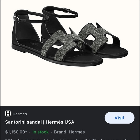 Women’s Hermès sandals. Brand new in the box - Picture 3 of 3